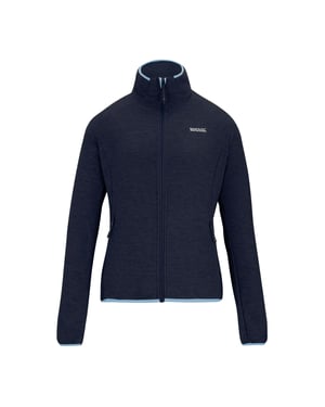 Regatta Womens/Ladies Rivendell Full Zip Fleece Jacket (Navy Blue)