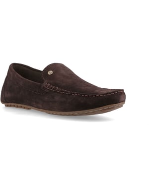 Hush Puppies Ralph Mockasiner i Suede Läder för Herr i Brun