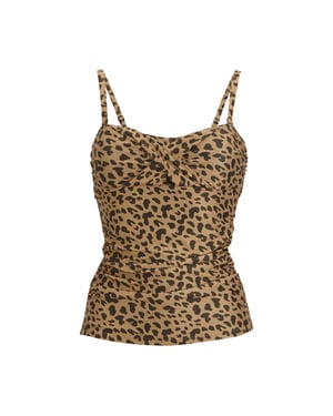 Regatta Dames/Dames Aceana III Luipaardprint Tankini Top (Veelkleurig)