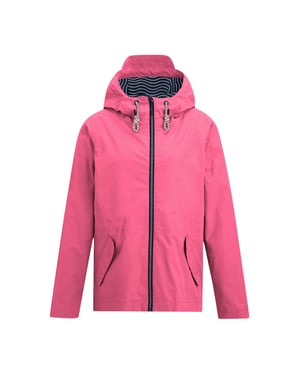 Regatta Womens/Ladies Bayletta Grid Distress Waterproof Jacket (Pink Lemonade)