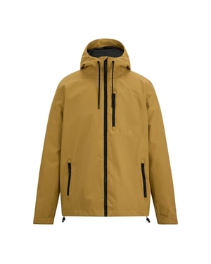 Regatta Mens Frankie Waterproof Jacket (Wood Brown)
