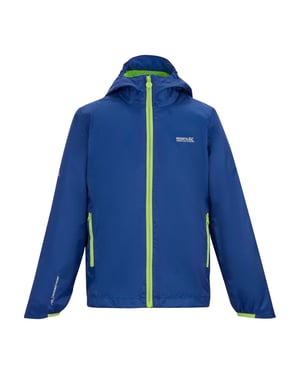 Regatta Kinder Waterdichte Shelljack (Olympian Blauw)