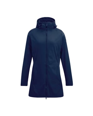 Regatta Womens/Ladies Carisbrooke Softshell Waterproof Jacket (Navy Blue)
