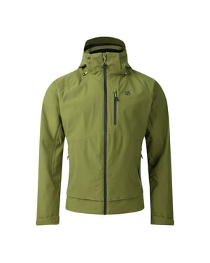 Dare 2B Mens Switch Out lll Waterproof Jacket (Nephrite Green Solid)