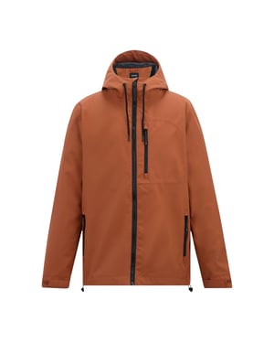 Regatta Mens Frankie Waterproof Jacket (Brick Red)