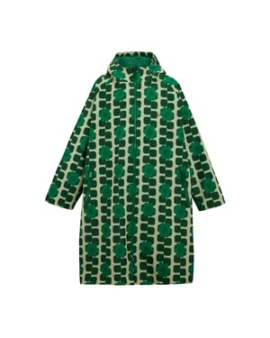 Regatta Meisjes Orla Kiely Veranderjas met Reuze Vierkante Bloem (Groen)