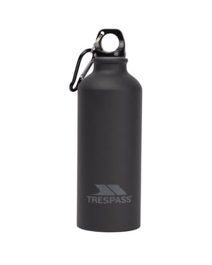 Trespass Sup 1L vattenflaska (Matt svart)
