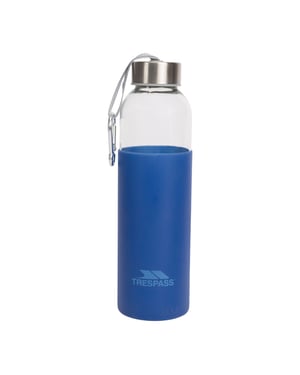 Trespass Glass 500ml Bottle (Blue)