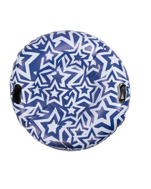 Trespass Dingnut Stars Inflatable Ring (Blue/White)