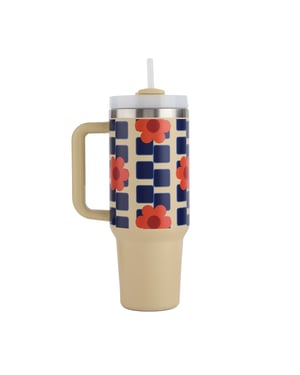 Regatta Orla Kiely Floral Isolerad resemugg (Orange)
