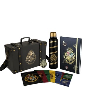 Harry Potter Premium Hogwarts Crest Gåvoset (Flerfärgad)