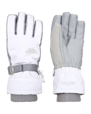 Trespass Kvinnor/Damer Vizza II handskar (Vit)