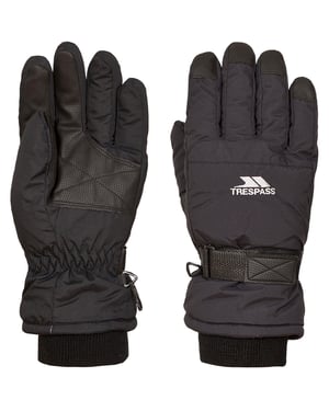 Trespass Unisex Adult Gohan II Ski Gloves (Black)