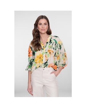 Geisha blouse 63209-20 718 /green