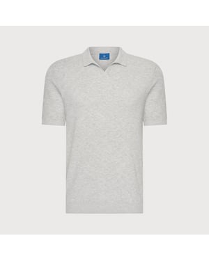 Blue Industry De structuurbreisel polo |
