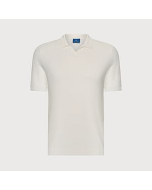 Blue Industry De structuurbreisel polo |