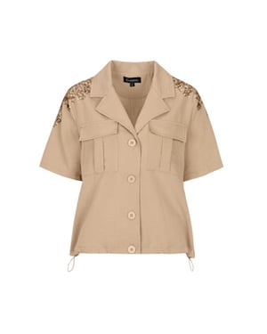 G-Maxx Blouse maeve-kint camel