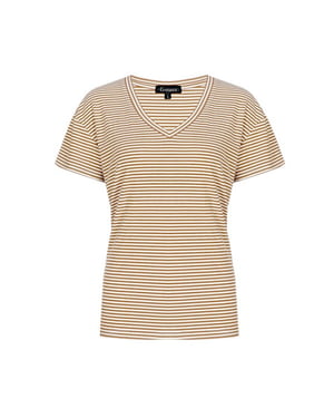 G-Maxx Top tirza-camel/offwhite