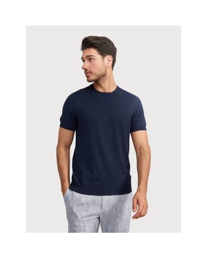 Blue Industry Luxe knitted t-shirt |