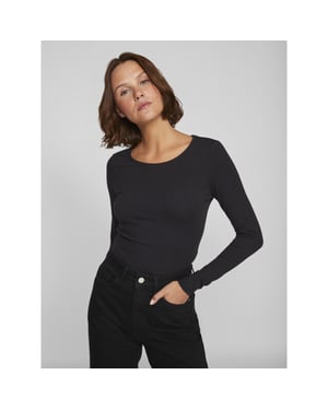 Vila Vinora l/s o-neck top noos