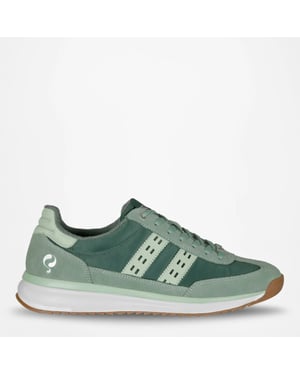 Q1905 Sneaker boston pro lichtgroen/ donkergroen