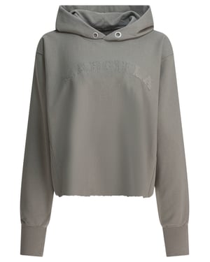 Brown Cotton Sweatshirt