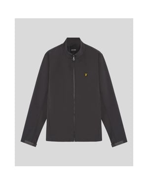 Lyle and Scott Mesh back soft shell jacket antraciet
