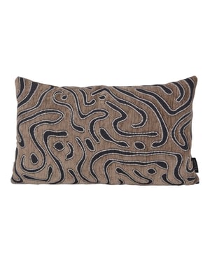 NOVÉE Chenille flow | 30 x 50 cm | kussenhoes | velvet/polyester
