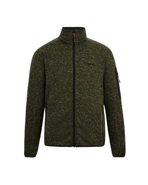 Regatta Heren Newhill Marl Full Zip Fleecejack (Donkere Khaki)