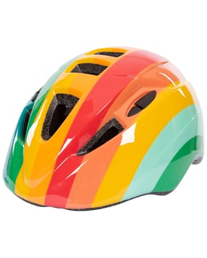 Trespass Hjälm för mountainbikecykling - barn/unga Dunt Rainbow Striped (Flerfärgad)