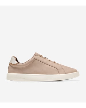 Cole Haan Grand Crosscourt Nubuck Men's Beige/Farro/Ivory Trainers