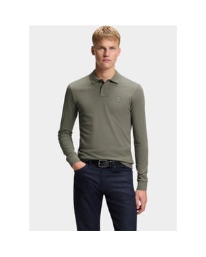 Boss Orange Polo lange mouw passerby 10256683 01 50507704/076
