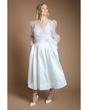Twill Full Volume Bridal Skirt