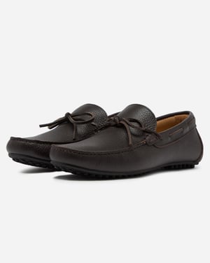Cano Driving Shoes in Dark Brown