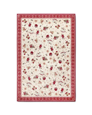 Villeroy & Boch Toy’s delight vloerkleed kerst creme- 160x230 cm