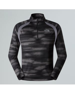 M Performance Ls 1/4 Zip Print