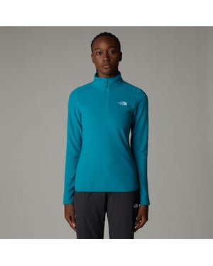 Women's 100 Glacier 1/4 Zip Fleece Deep Teal