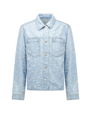 Cars Kids ilyah cotton bleached used blue denim