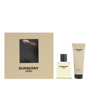 Burberry Hero For Men Eau de Toilette 50ml + Shower Gel 75ml Gift Set for Him
