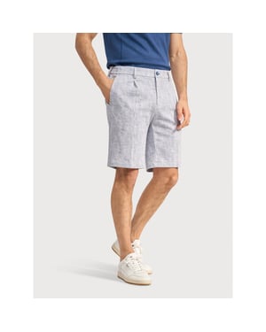 Blue Industry De gemêleerde short |