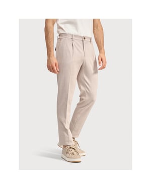 Blue Industry De ruitmotief chino |