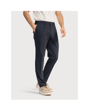 Blue Industry De uni print chino |
