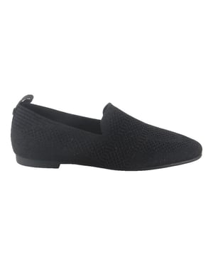 La Strada 2111884-4500 black silver dames instappers gekleed