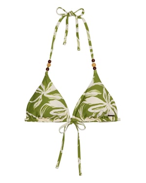 Marc O'Polo Vrouwen Triangel bikinitop Abstract Flower