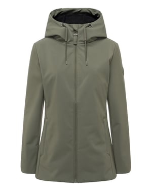 Marikoo dames softshell tussenjas Minaa met capuchon