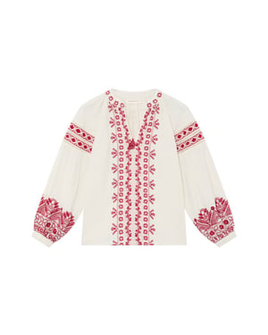 Maison Hotel Blouse lange mouw antonella