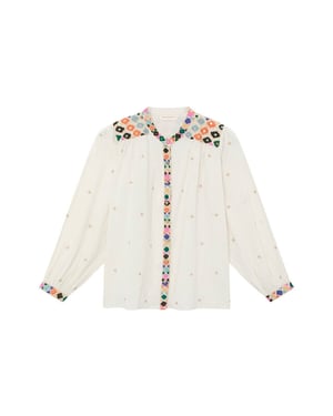 Maison Hotel Blouse lange mouw cleo