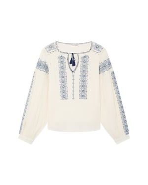 Maison Hotel Blouse lange mouw claudia