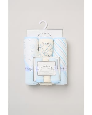 3 Pack Lion Hooded Towels