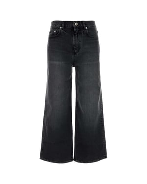 Black Stretch Denim Jeans